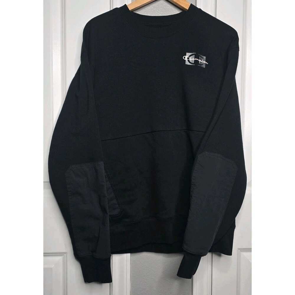 Champion Men's Medium Black Pullover Sweatshirt